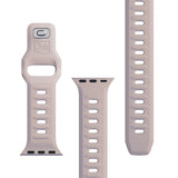 3mk Silicone Watch Strap for Apple Watch 42 / 44 / 45 / 49 mm - beige