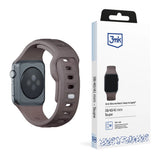 3mk Silikon Watch Strap til Apple Watch 42 / 44 / 45 / 49 mm - brun