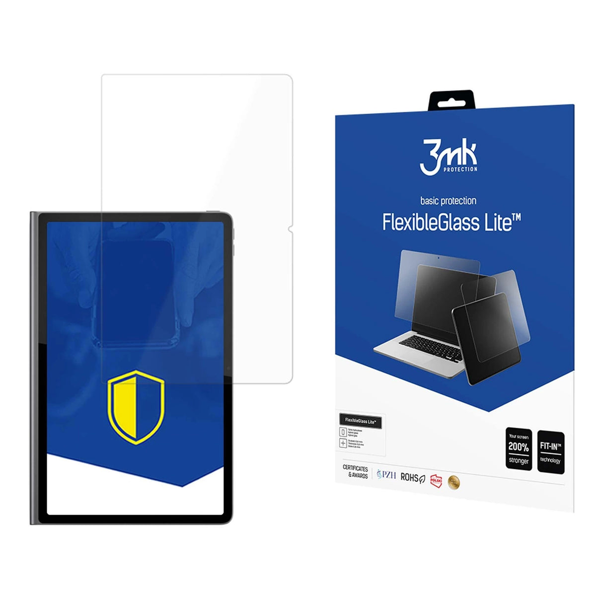 Hærdet glas 3mk FlexibleGlass Lite til Lenovo Tab Plus 11.5" 2024