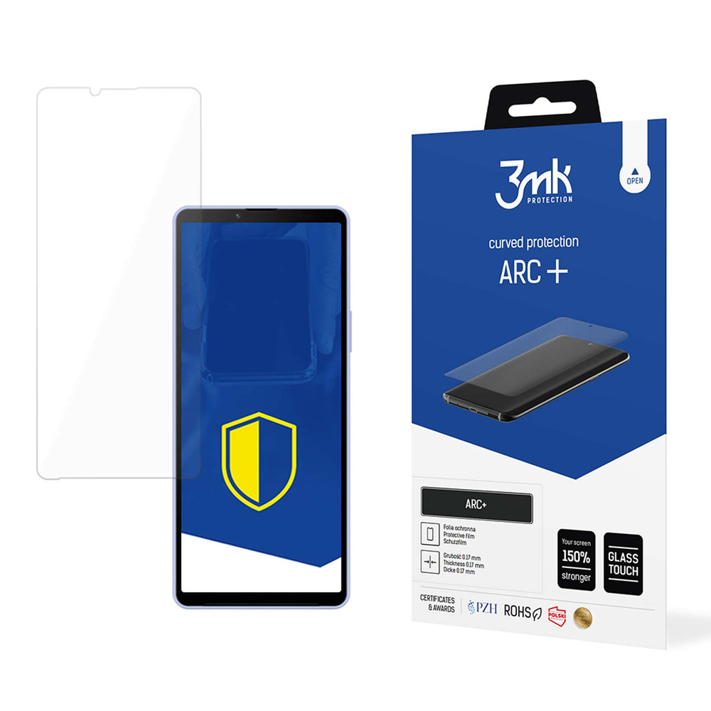 Beskyttelsesfolie 3mk ARC+ til Sony Xperia 10 VI