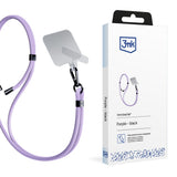 Smartphone Lanyard 3mk EasyClip - lilla