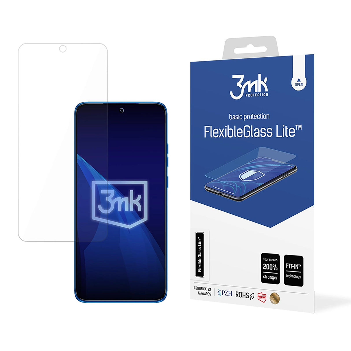 Hybridglas 3mk FlexibleGlass LiteTM til Motorola Edge 50 Neo