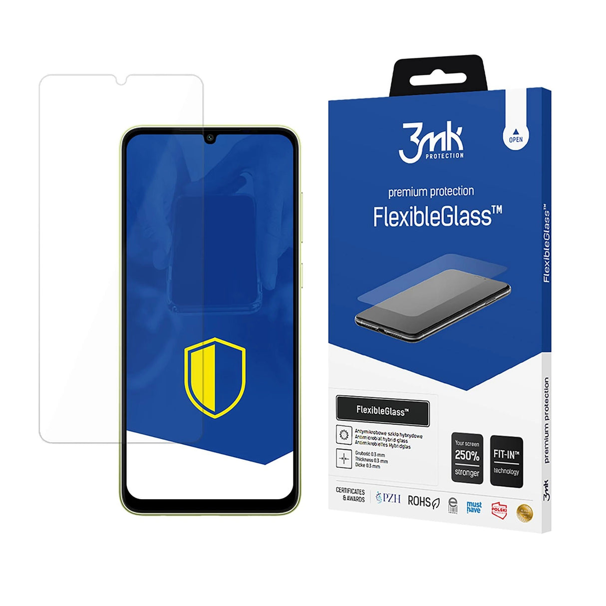 Hybridglas 3mk FlexibleGlass til Samsung Galaxy A06