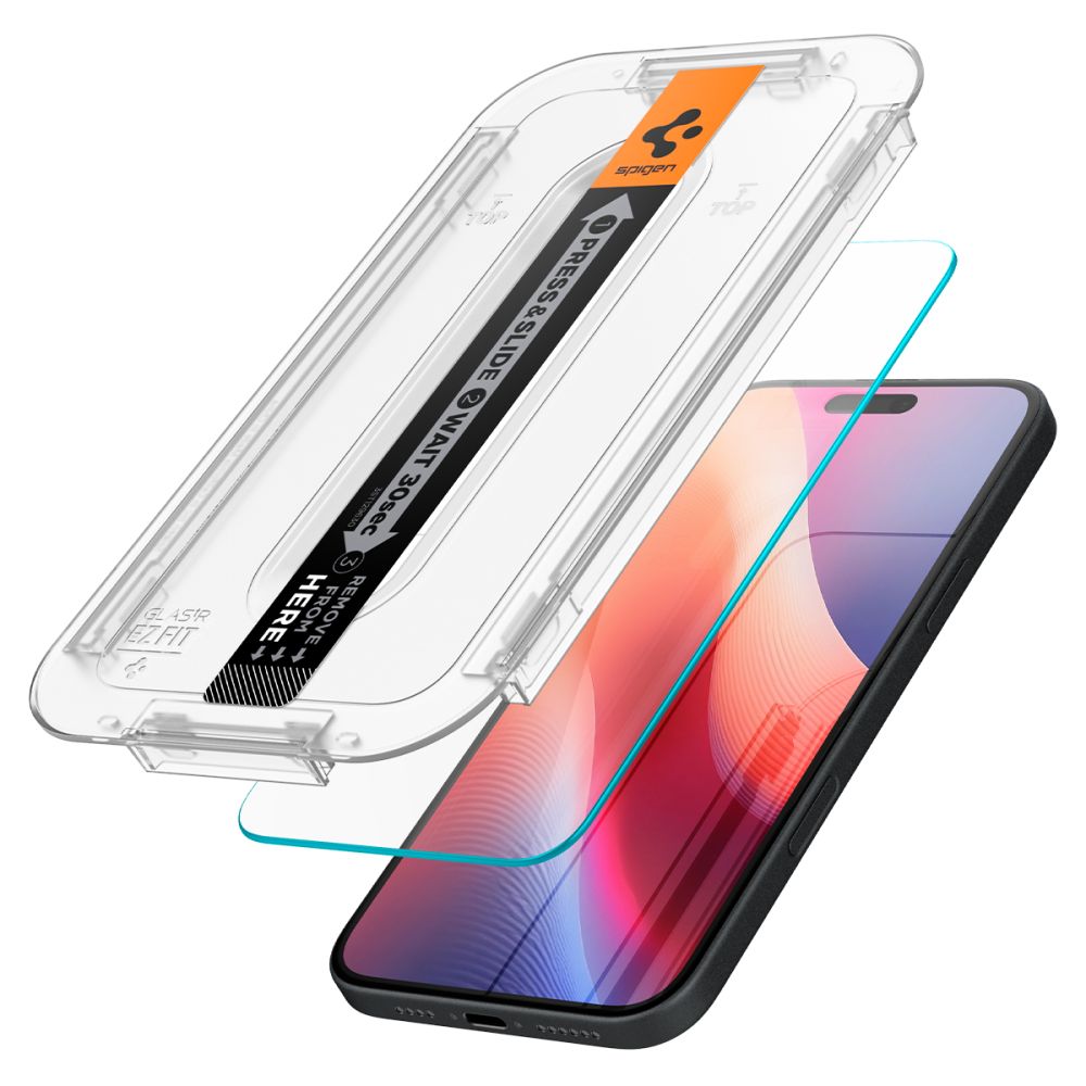 Hærdet Glas Spigen Glas.Tr ”Ez Fit” 2 Pack Iphone 15 / 16 Clear