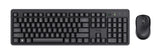 Trust Ody II tastatur Mus inkluderet Kontor RF trådløst QWERTY Nordisk Sort