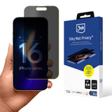 Privacy film matte 3mk Silky Matt Privacy til iPhone 16 Pro