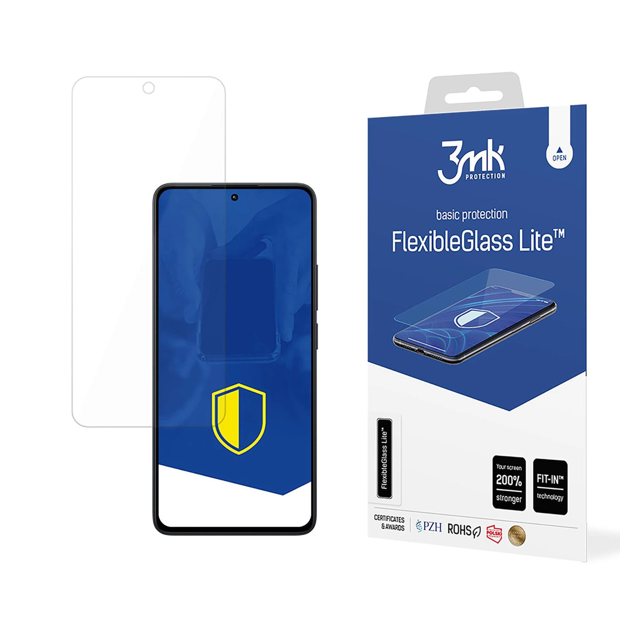 Hybridglas 3mk FlexibleGlass LiteTM til Xiaomi Redmi 13 4G