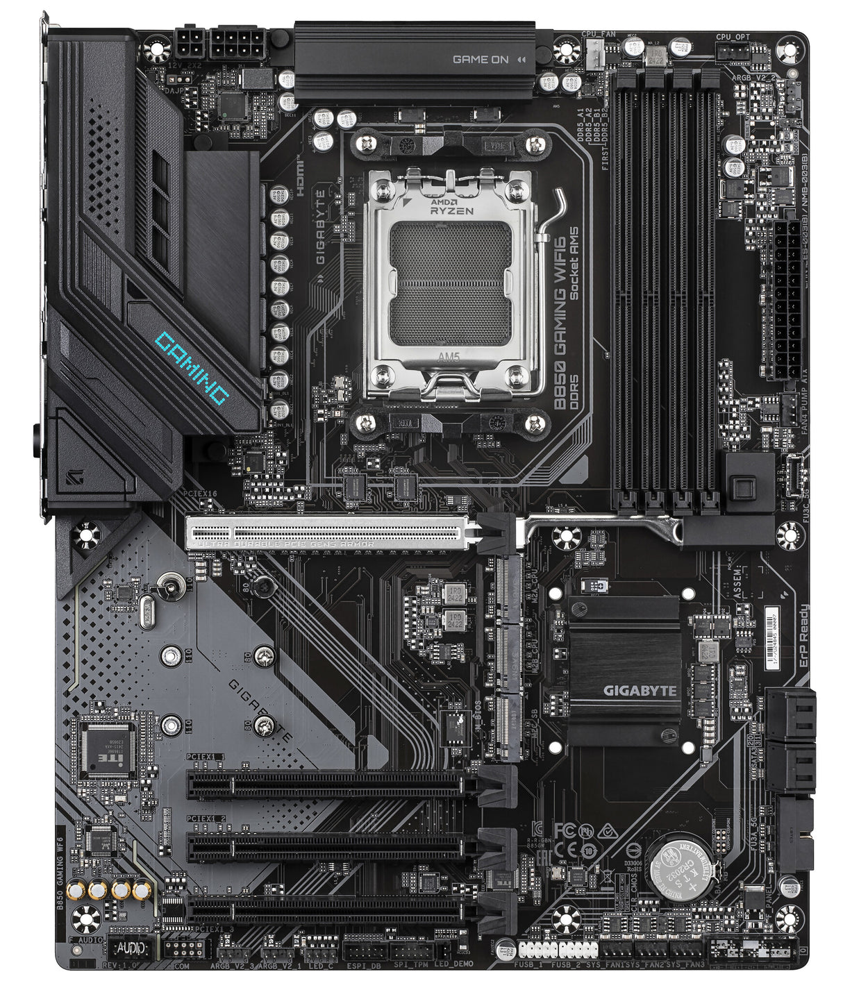 GIGABYTE B850 GAMING WIFI6 AMD B850 Sokkel AM5 ATX