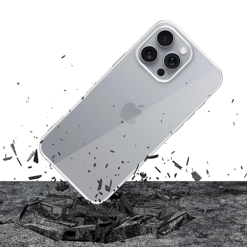 3mk Clear Case til iPhone 16 Pro Max - gennemsigtigt