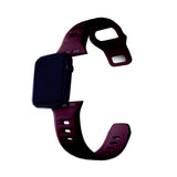 3mk Silikon Watch Strap til Apple Watch 42 / 44 / 45 / 49 mm - Burgundy