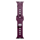 3mk Silikon Watch Strap til Apple Watch 42 / 44 / 45 / 49 mm - Burgundy