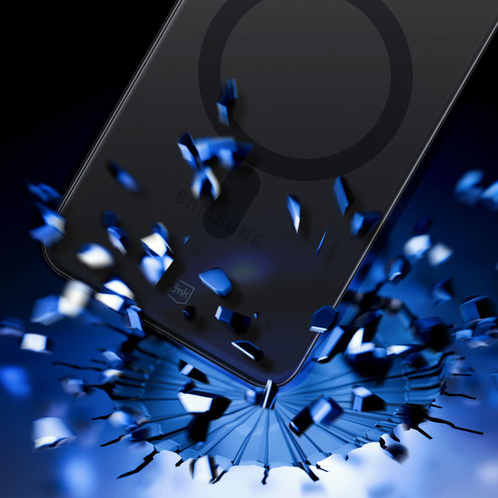 3mk Smoke MagCase med MagSafe til Samsung Galaxy S24 - halvgennemsigtig