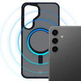 3mk Smoke MagCase med MagSafe til Samsung Galaxy S24 - halvgennemsigtig