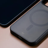 3mk Smoke MagCase med MagSafe til Samsung Galaxy S24 - halvgennemsigtig