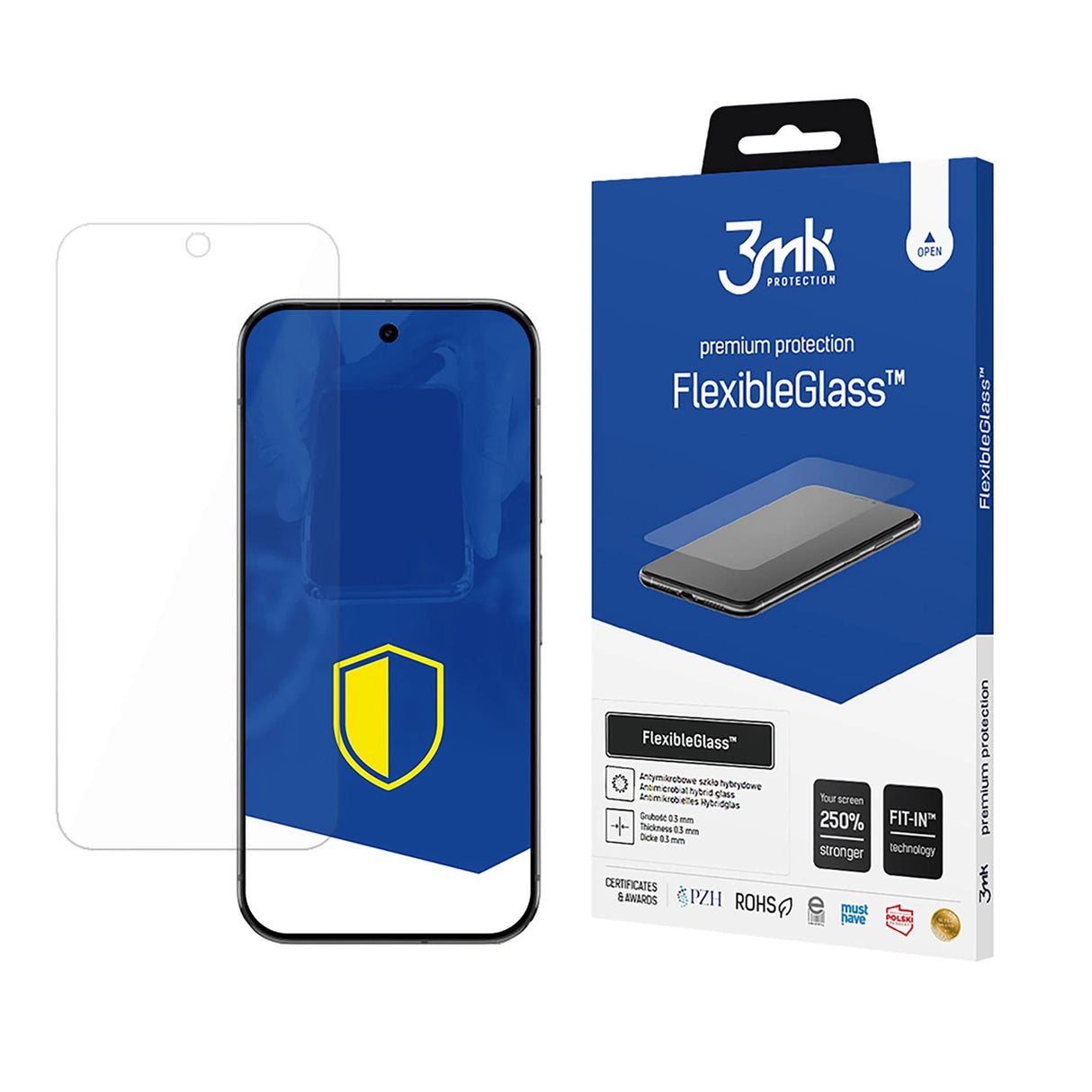 Hybrid Glass 3mk FlexibleGlass til Google Pixel 9 Pro XL