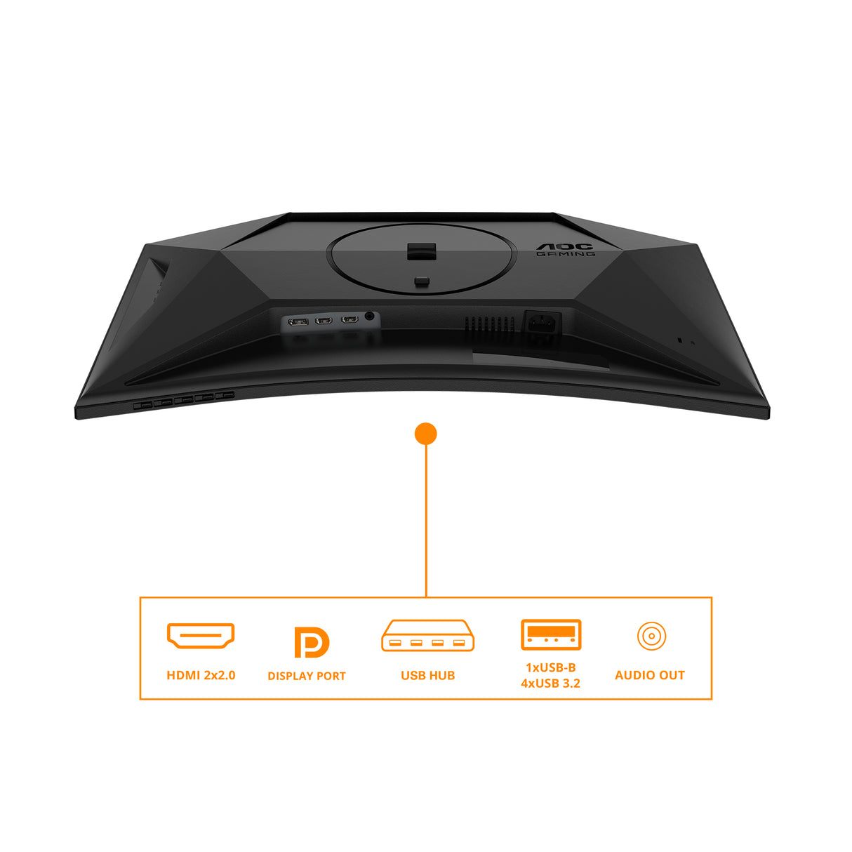 AOC Gaming C27G4ZXU 27 1920 x 1080  (FHD) HDMI DisplayPort 280Hz