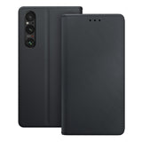 3mk Wallet Case til Sony Xperia 1 V - sort