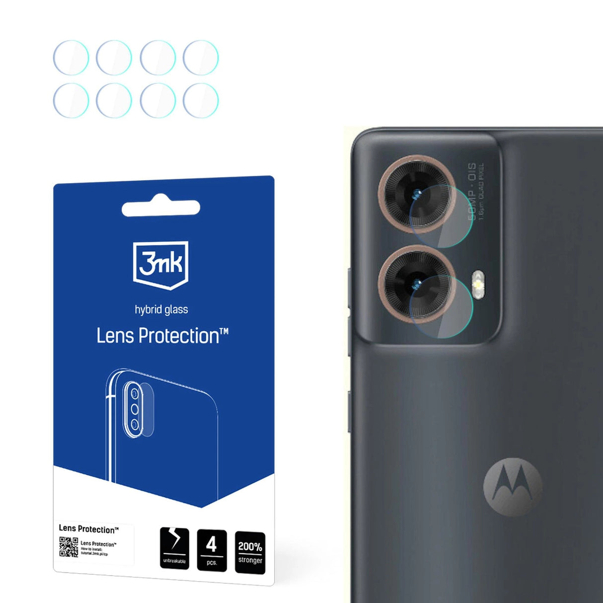 Kamera Cover 3mk Lens Protection til Motorola Moto G85