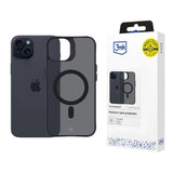 3mk Smoke MagCase med MagSafe til iPhone 15 Plus - halvgennemsigtigt