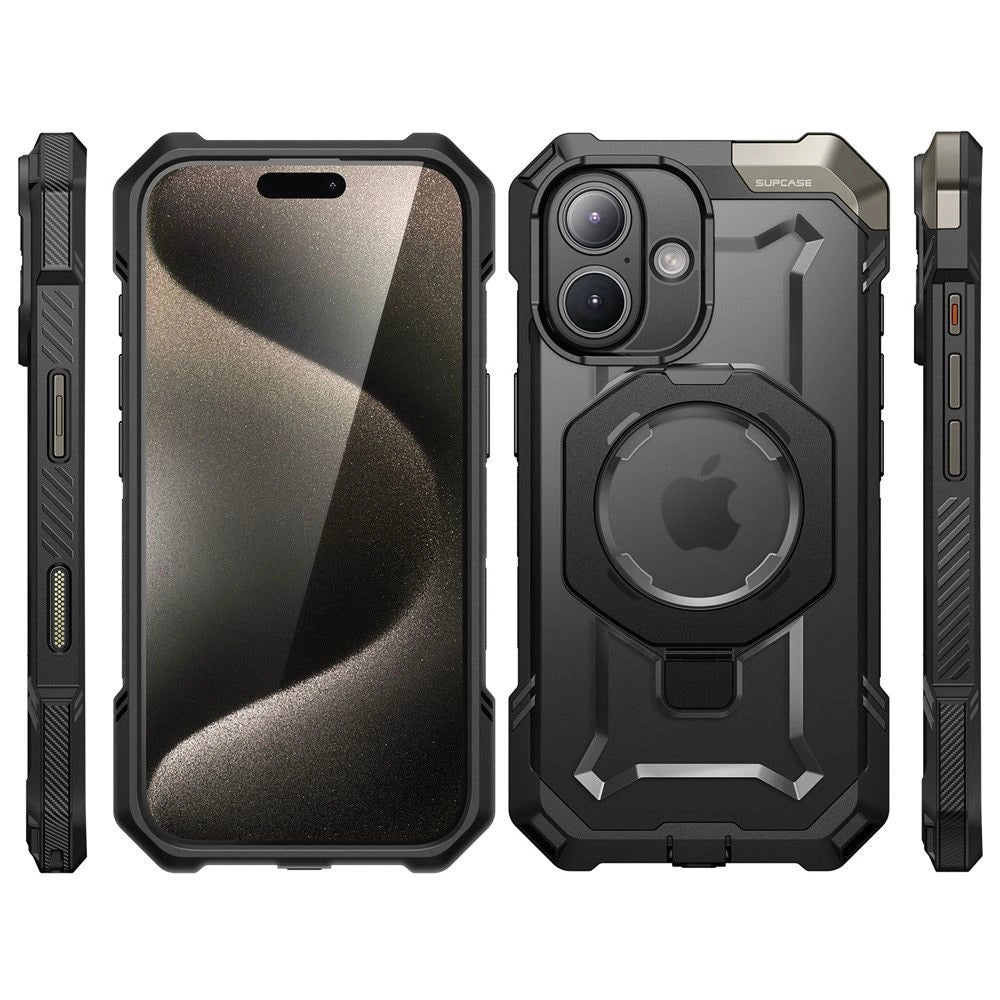 Supcase UB Grip Mag Case med MagSafe til iPhone 16 - sort