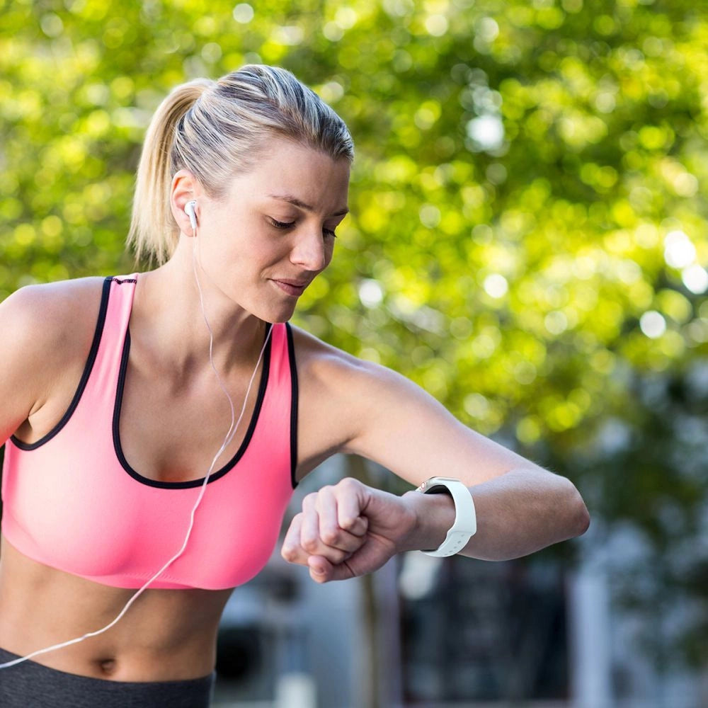 Tech-Protect Silicone Strap til Apple Watch 6 / 7 / 8 / 9 / 10 / SE / Ultra 1 / 2 (44/45/46/49 mm) - Rød