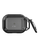 Tech-Protect Rough Hook Case med Carabiner til Apple AirPods Pro 1 / 2 - sort