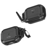 Tech-Protect Rough Hook Case med Carabiner til Apple AirPods Pro 1 / 2 - sort