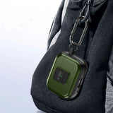 Tech-Protect Defender Hook MagSafe Case med Carabiner til Apple AirPods Pro 1 / 2 - Grøn