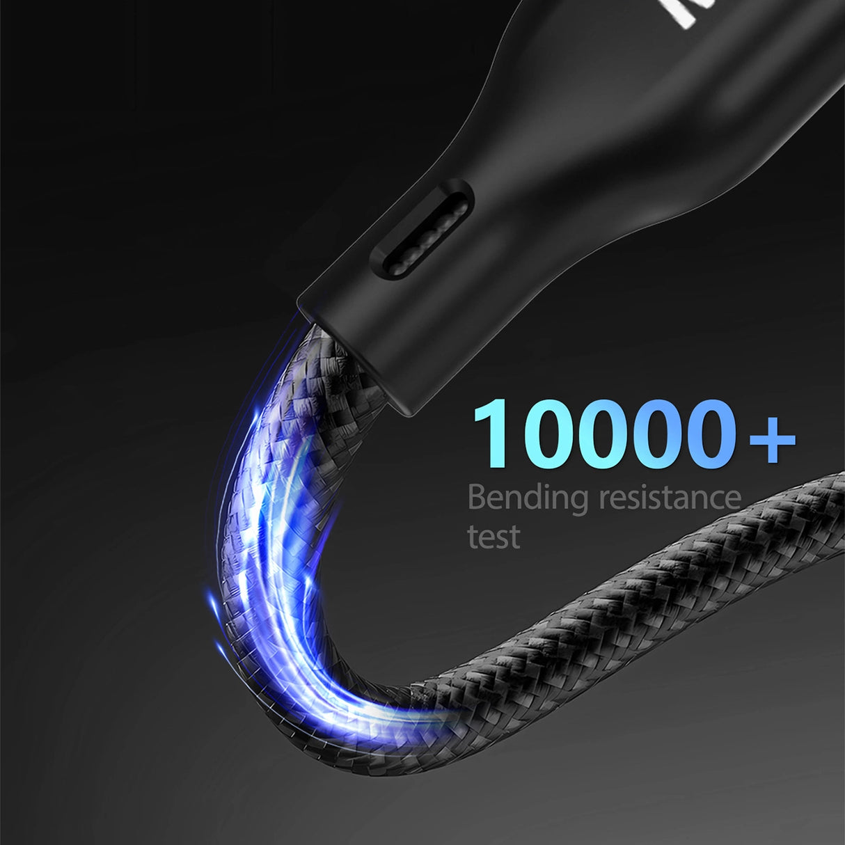Apple Watch Dudao A12Max + PD 100W 3in1 oplader Kabel: USB-C Lightning 1,2 m - sort