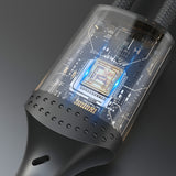 Dudao L3CL USB-C - Lightning 30W Strikket kabel 1,2m - sort