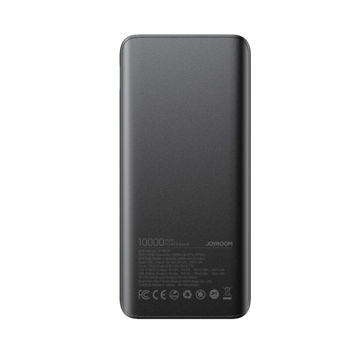 Powerbank Joyroom JR-PBF20 25W 10000mAh - sort