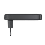 Acefast A100 65W GaN 2 USB-C+ USB-A oplader Ultra Slim - sort