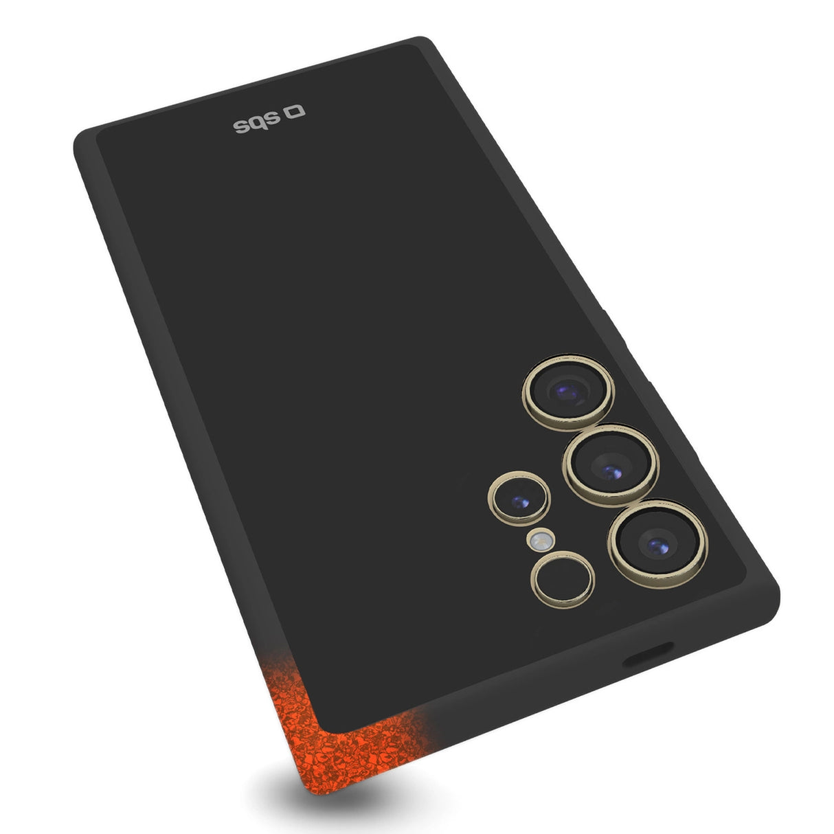 SBS Full Active D3O-kasse til Samsung Galaxy S24 Ultra - sort