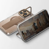 Uniq Heldro Max Magclick opladningsfodral til iPhone 16 Pro Max - gennemsigtig