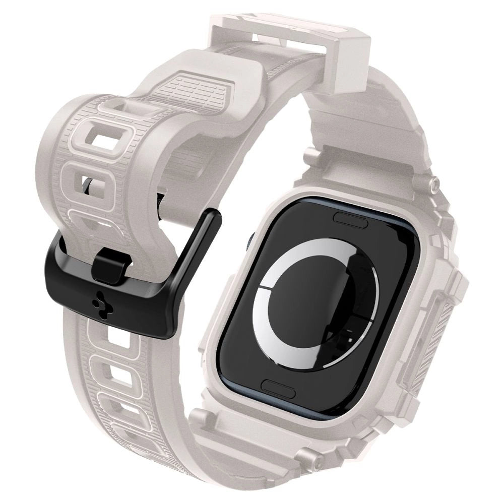 Spigen Rugged Armor  Pro  Strap til Apple Watch 10 (46MM) - Beige