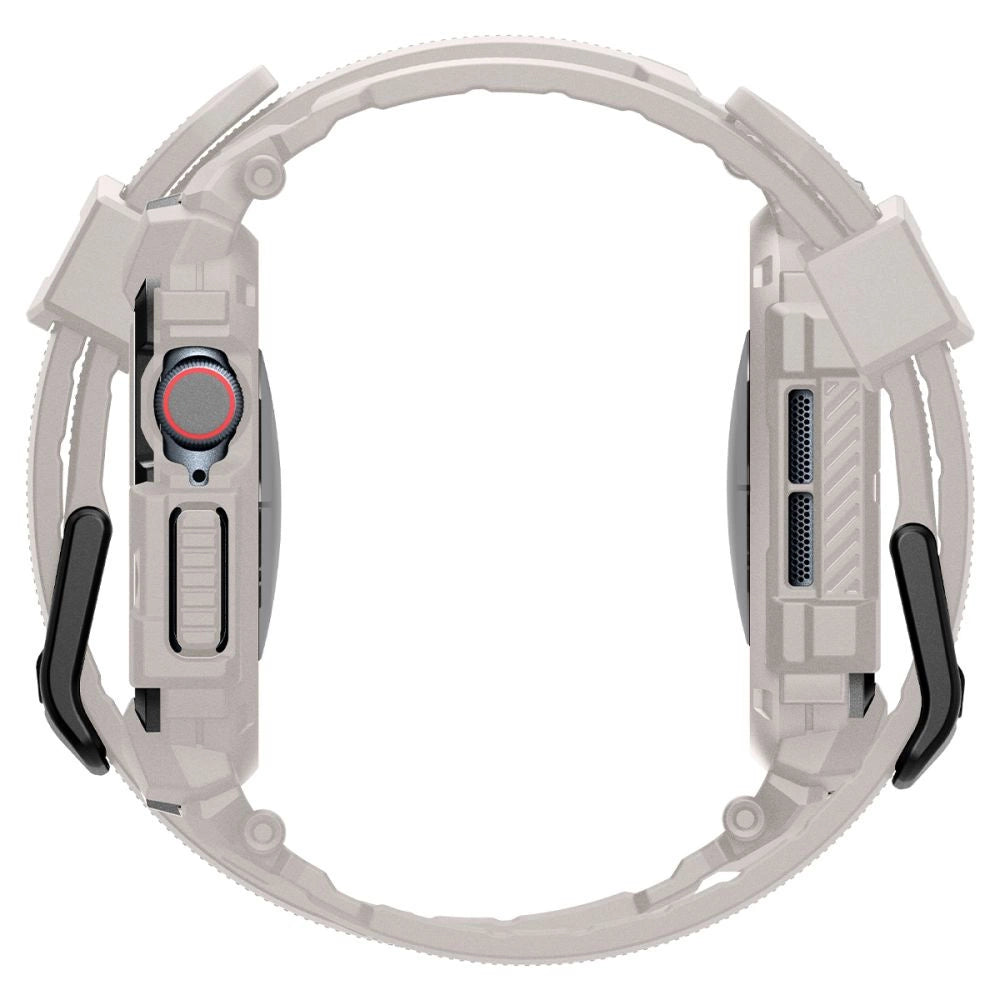 Spigen Rugged Armor  Pro  Strap til Apple Watch 10 (46MM) - Beige