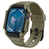Spigen Rugged Armor  Pro  Strap til Apple Watch 10 (46MM) - Grøn