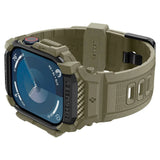 Spigen Rugged Armor  Pro  Strap til Apple Watch 10 (46MM) - Grøn