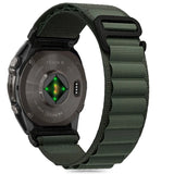 Tech-Protect Nylon Pro Strap til Garmin Fenix 5X / 5X PLUS / 6X / 6X Pro / 7X / 8 (51MM) - Grøn