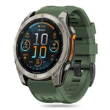 Tech-Protect Silicone Strap til Garmin Fenix 5S / 5S PLUS / 6S / 6S Pro / 7S / 8 (43MM) - Grøn