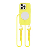 Tech-Protect MagNecklace MagSafe iPhone 15 Pro Case - Gul