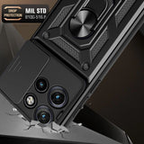 Tech-Protect CamShield Pro Case til Motorola EDGE 50 NEO - sort
