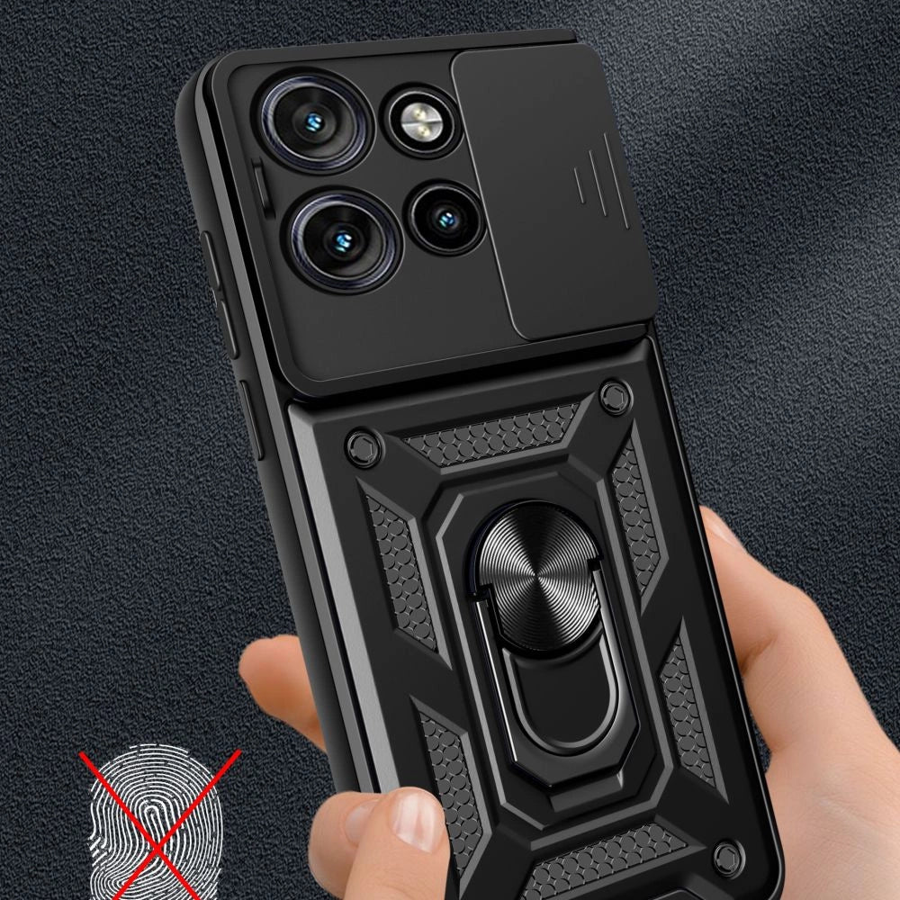 Tech-Protect CamShield Pro Case til Motorola EDGE 50 NEO - sort