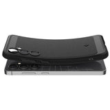 Spigen Rugged Armor Case til Samsung Galaxy S24 FE - sort