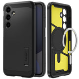 Spigen Tough Armor MagSafe-kasse til Samsung Galaxy S24 FE - sort