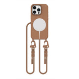 Tech-Protect MagNecklace MagSafe Case til iPhone 16 Pro Max - Brunt