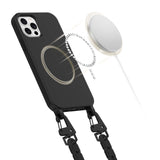Tech-Protect MagNecklace MagSafe Case til iPhone 12 / 12 Pro - sort