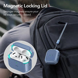 ESR Orbit Halolock MagSafe-hylster til Apple AirPods 4 - blå