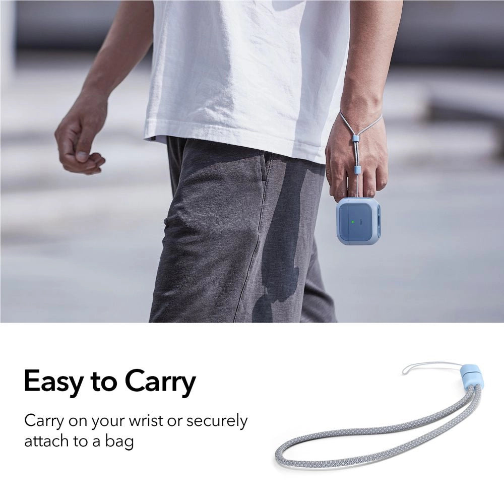 ESR Orbit Halolock MagSafe-hylster til Apple AirPods 4 - blå
