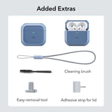 ESR Orbit Halolock MagSafe-hylster til Apple AirPods 4 - blå